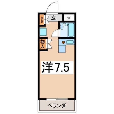 エレガンシアヤマナシの物件間取画像